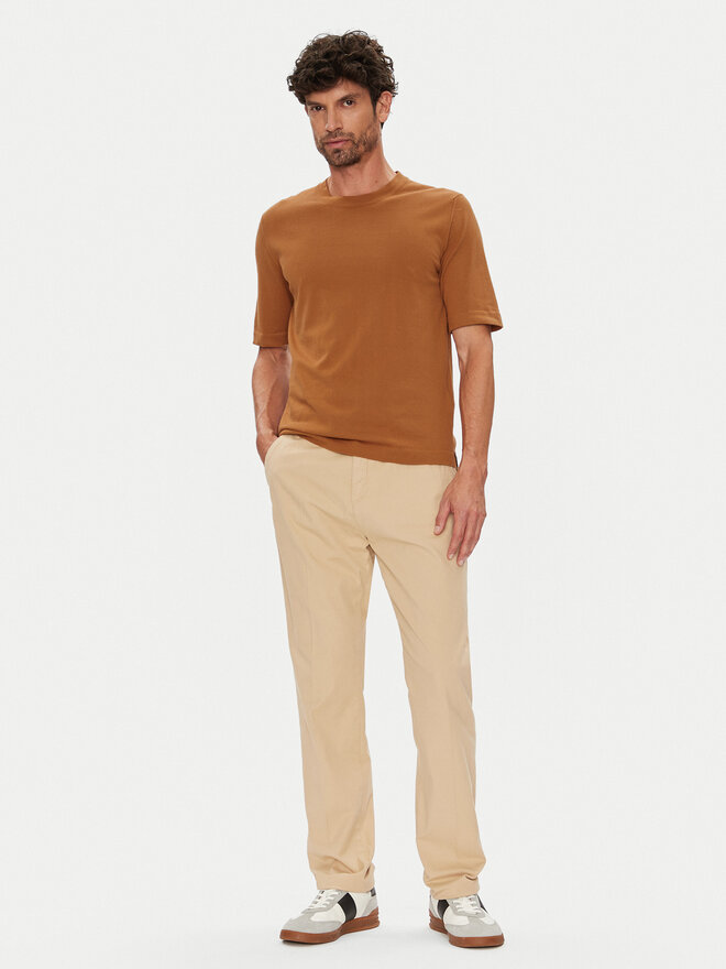 K-Way K-Way T-Shirt Combe K4126SW Braun Regular Fit
