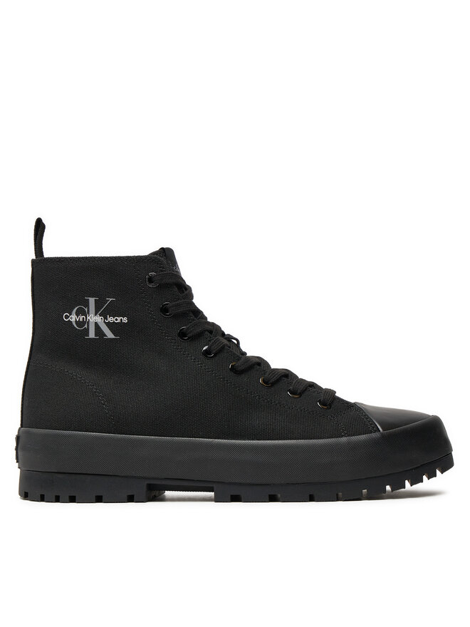 Calvin Klein Jeans Plátěnky Calvin Klein Jeans Lugged Hybrid High Laceup Mtr YM0YM01021 Černá