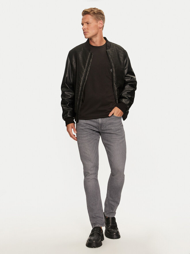 Guess Guess Marškinėliai M4BP12 KBYD2 Juoda Regular Fit
