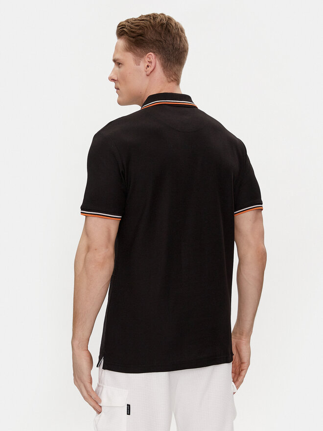 Brave Soul Brave Soul Polo MPS-149COSMO Μαύρο Straight Fit