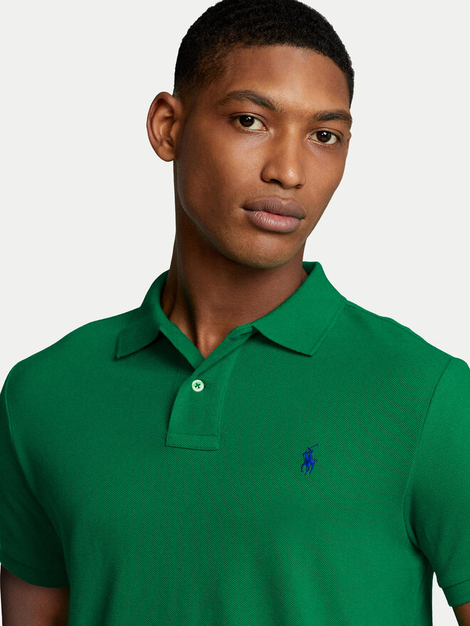 Polo Ralph Lauren Polo Ralph Lauren Poloshirt 710795080019 Grün Slim Fit