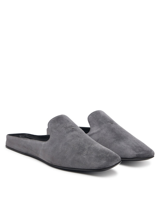 Max Mara Pantoletten Max Mara Tessile 2624526051 Grau