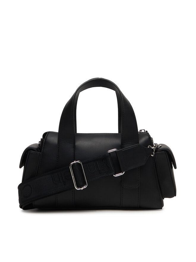 Calvin Klein Handtasche Calvin Klein Webbing Strap Pocket Bag LV04F3291G Schwarz