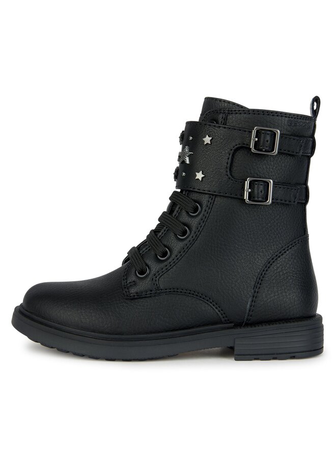 Geox Bokacsizma Geox Jr Eclair J169QD 000BU C9B1G S Fekete