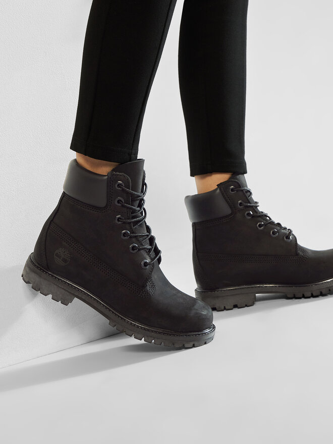 Timberland Schnürstiefeletten Timberland 6In Premium Boot 8658A/TB08658A0011 Schwarz