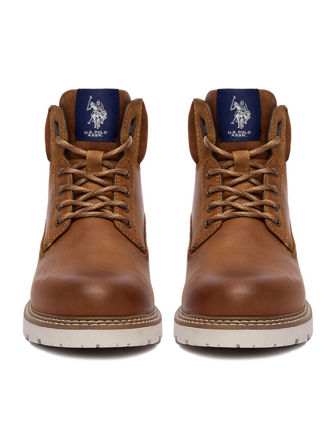 U.S. Polo Assn. Schnürschuhe U.S. Polo Assn. EO-PATRIZ001M/EL1 Braun