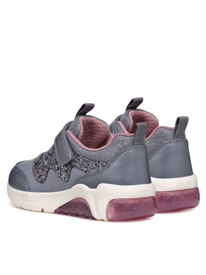 Geox Sneakersy Geox J Fadinlight Girl J46M4D 054AJ C1FK8 M Šedá