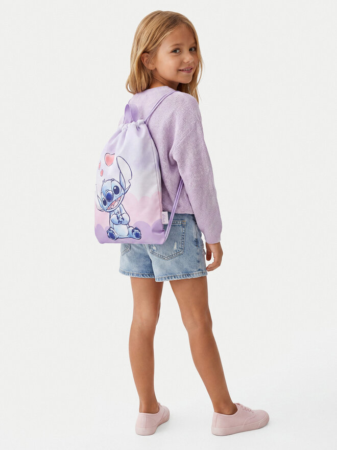 Disney Classics Рюкзак-мішок Disney Classics CEO-ACCCS-AW26-202DCLS Світло-фіолетовий