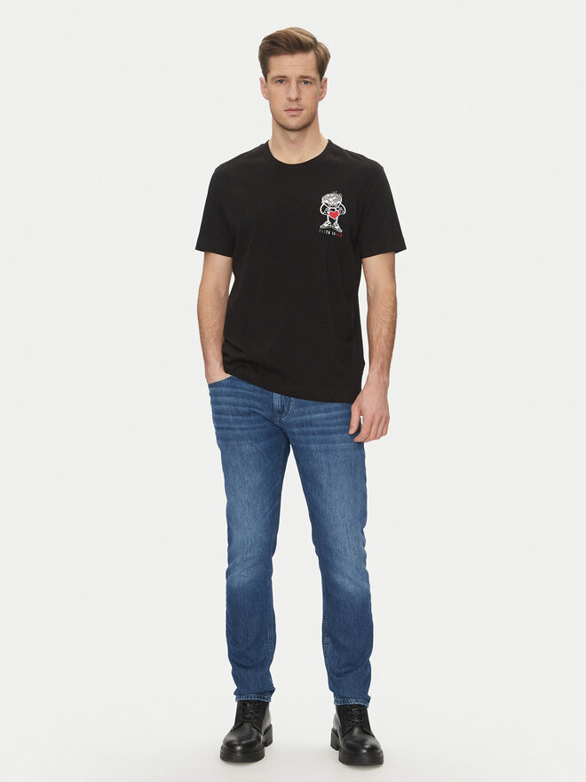 JOOP! Jeans JOOP! Jeans T-Shirt 15 JJJ-23Alonzo 30045691 Μαύρο Modern Fit