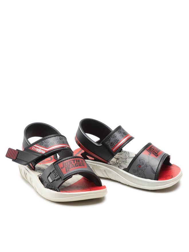 Grendene Kids Szandál Grendene Kids Liga Da Justica Sandalia Inf 22589 Fekete