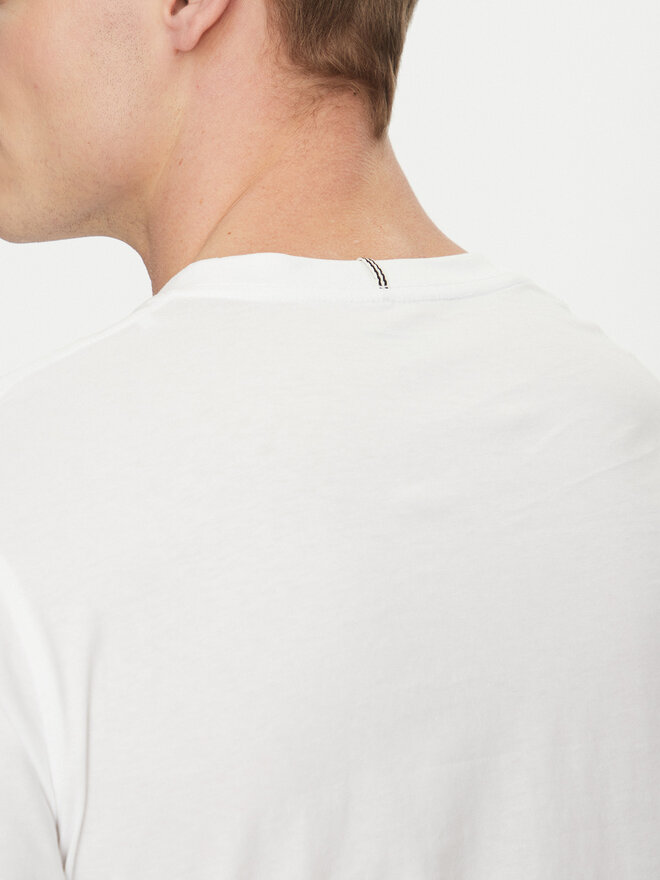 Jack&Jones Jack&Jones Marškinėliai Frederiksberg 12278266 Balta Regular Fit