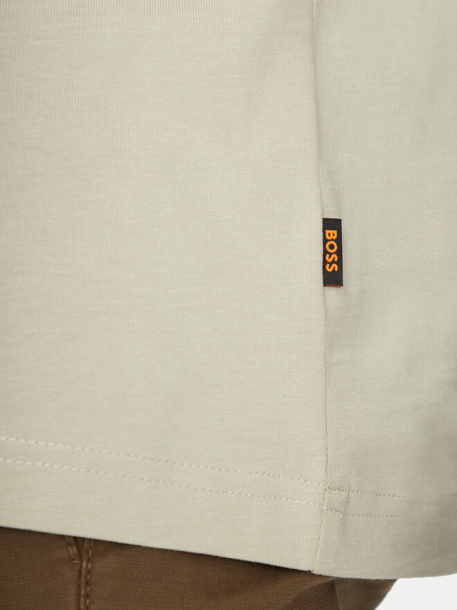 BOSS BOSS T-Shirt Te_Dunetrace 50539187 Beige Regular Fit