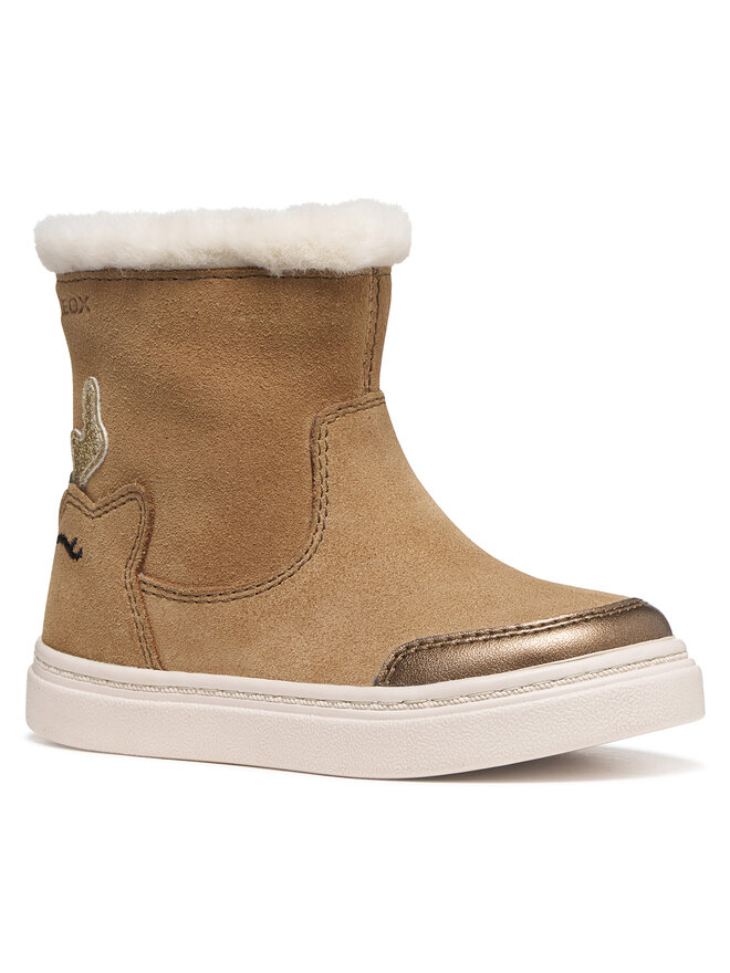 Geox Stiefel Geox B Nashik Girl B663HA 022NF C6627 M Braun