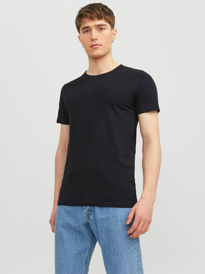 Jack&Jones Jack&Jones Póló Basic 12058529 Fekete Stretch Fit