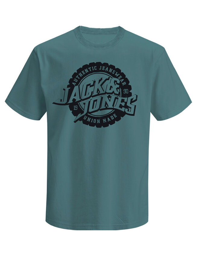 Jack & Jones Jack & Jones Комплект футболок Blubaron 12291659 Кольоровий Regular Fit