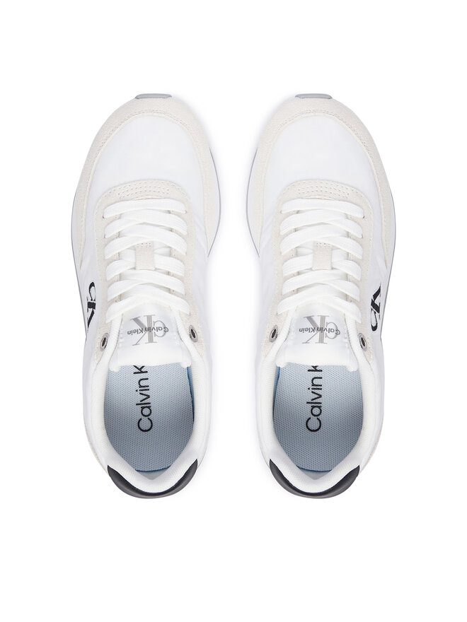 Calvin Klein Sneakers Calvin Klein Retro Runner Ess Mix Mat Wmn YW0YW01990 Weiß
