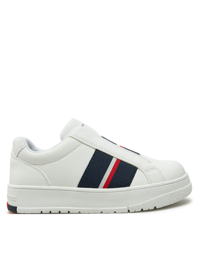 Tommy Hilfiger Сникърси Tommy Hilfiger Low Cut Sneaker T3X9-33858-1355 M Бял