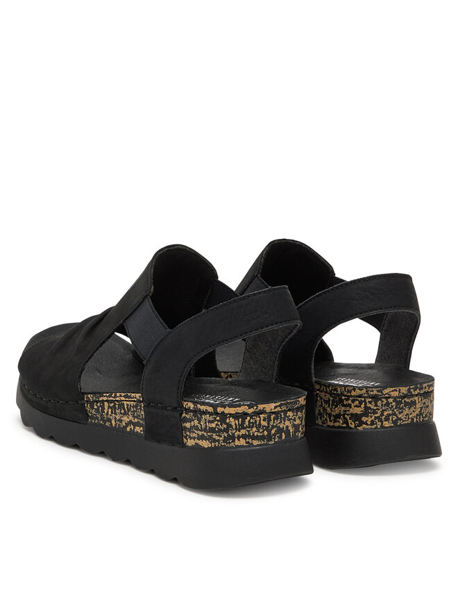 Rieker Sandalen Rieker 64463-01 Schwarz