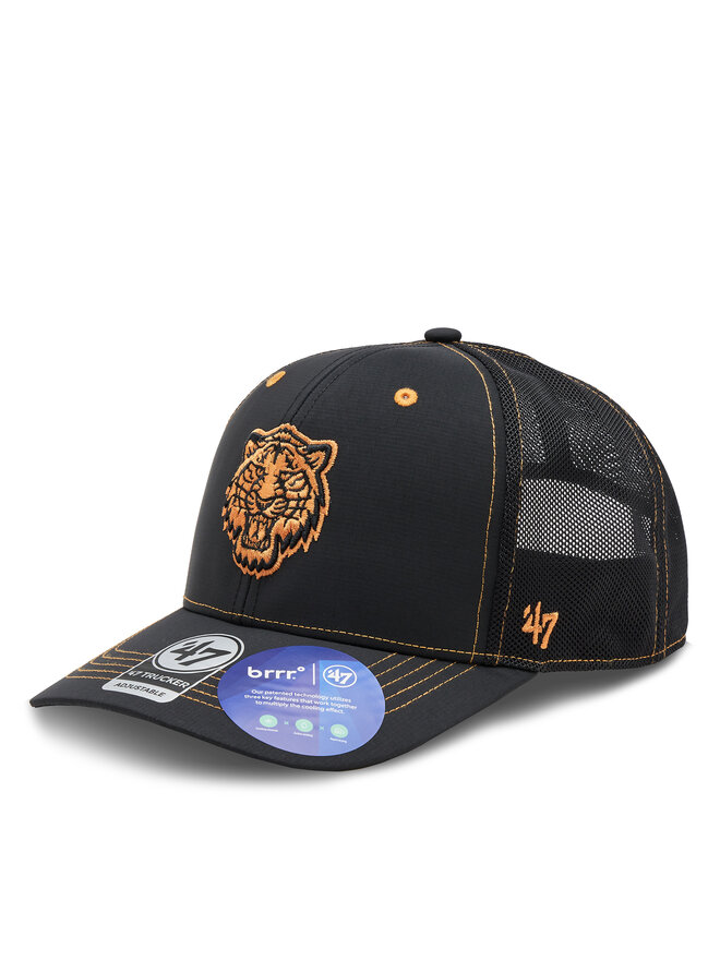 47 Brand Kšiltovka 47 Brand Mlb Detroit Tigers Xray ’47 Trucker B-XRAYD09BBP-BK Černá