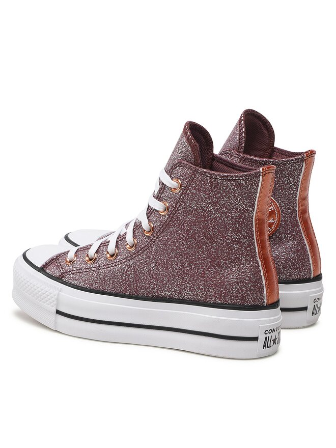 Converse Sneakers Converse Chuck Taylor All Star Life Hi A03240C Μπορντό