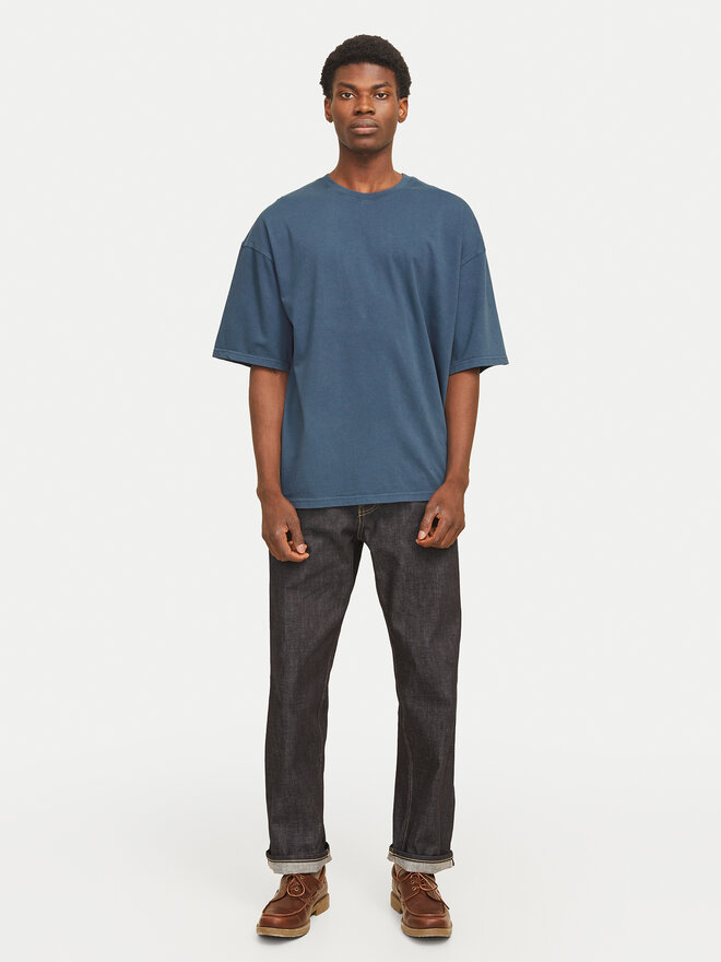 Jack&Jones Jack&Jones Marškinėliai Charge 12268270 Mėlyna Oversize
