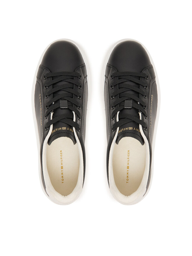 Tommy Hilfiger Sneakers Tommy Hilfiger Chic Cupsole FW0FW09107 Schwarz