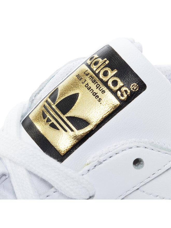 adidas Sneakersy adidas Superstar J C77154 Biela