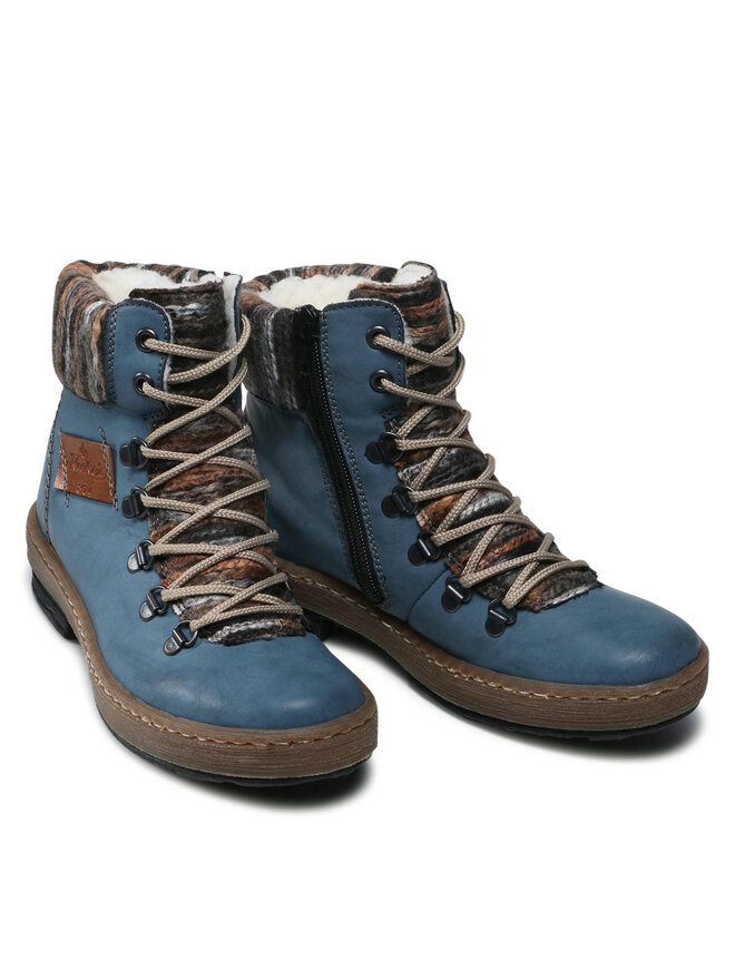Rieker Stiefeletten Rieker Z6743-14 Blau