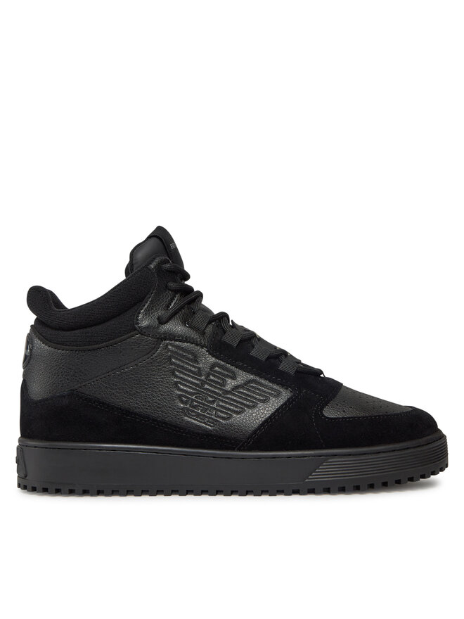 【予約】 00002 XR071 X4Z129 Armani Emporio Sneakersy Czarny eobuwie | ジャケット・アウター