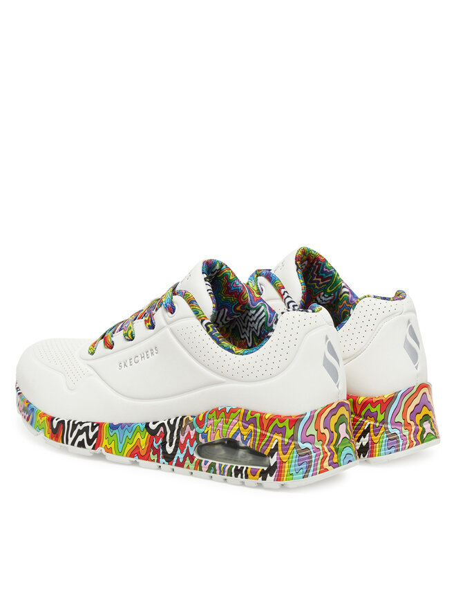 Skechers Αθλητικά Skechers Jen Stark: Uno - Mini Drip 177959/WMLT Λευκό