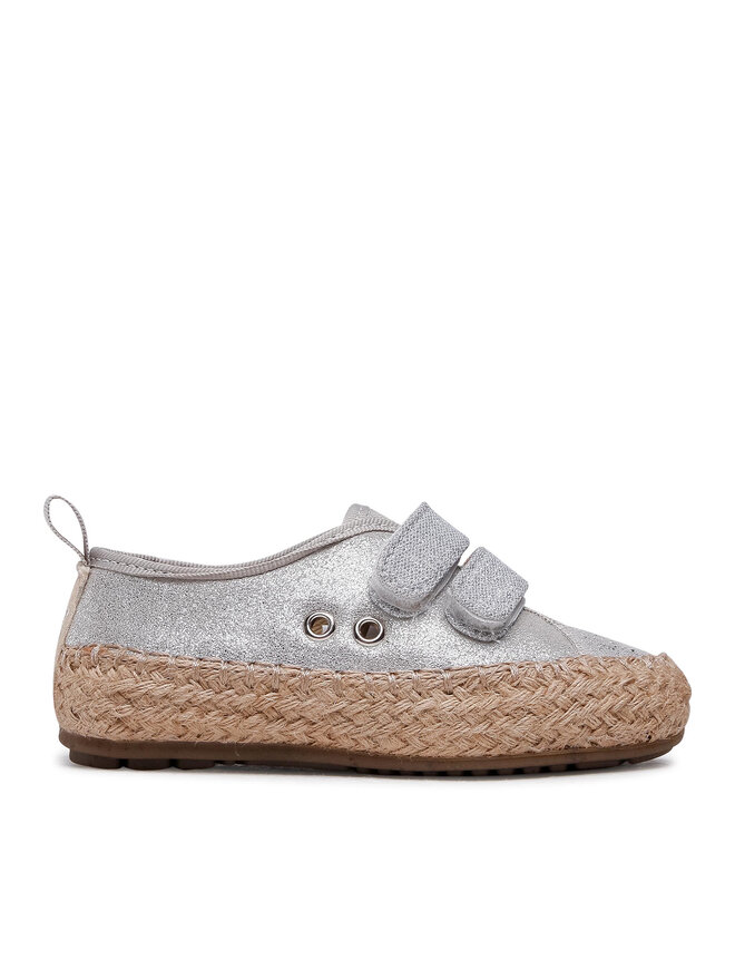 EMU Australia Espadrilky EMU Australia Millner Metallic K12506 Stříbrná