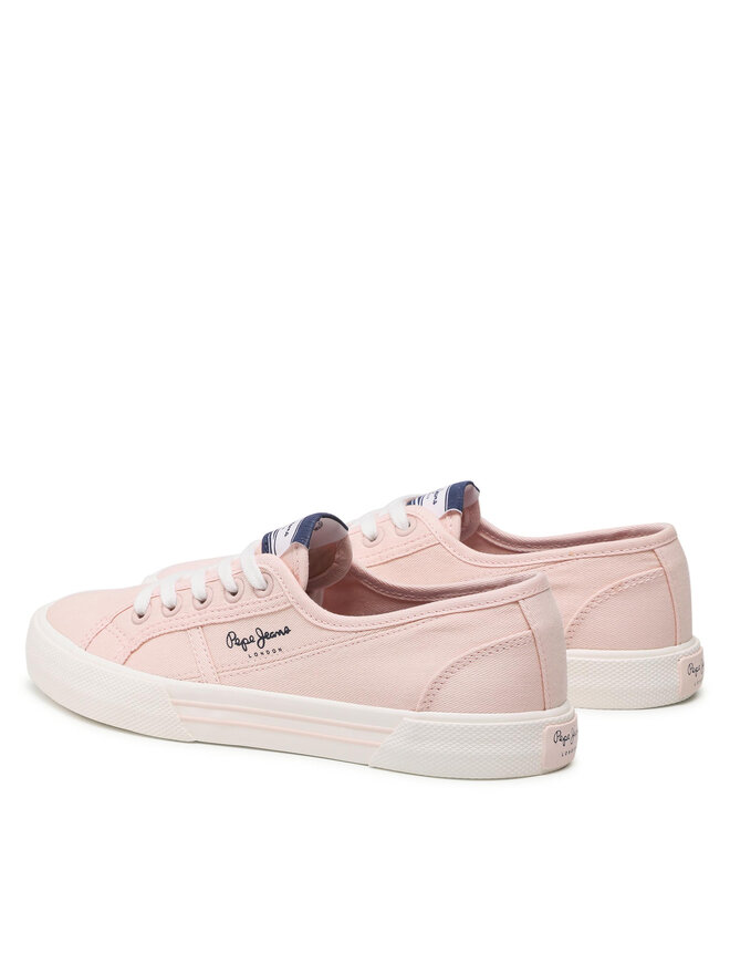 Pepe Jeans Tenisky Pepe Jeans Brady W Basic PLS31287 Růžová