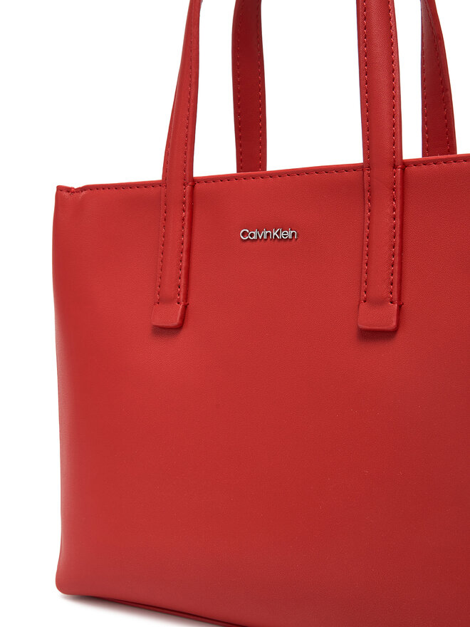 Calvin Klein Borsetta Calvin Klein Ck Must Small Tote K60K612904 Rosso