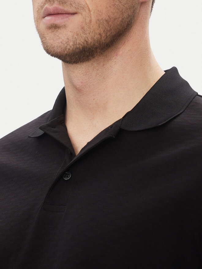 Armani Exchange Armani Exchange Polo XM000729 AF13025 UC001 Μαύρο Regular Fit
