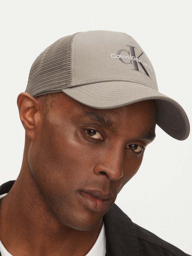 Calvin Klein Jeans Cappellino Calvin Klein Jeans Monologo LV04G5065G Grigio