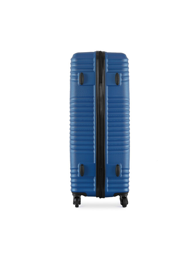 Semi Line Μεγάλη Βαλίτσα Semi Line T5744-3 Σκούρο μπλε