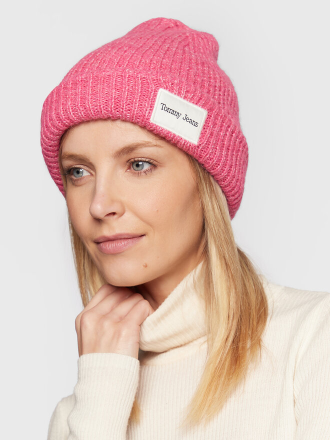Tommy Jeans Σκούφος Tommy Jeans Elevated AW0AW14079 Ροζ