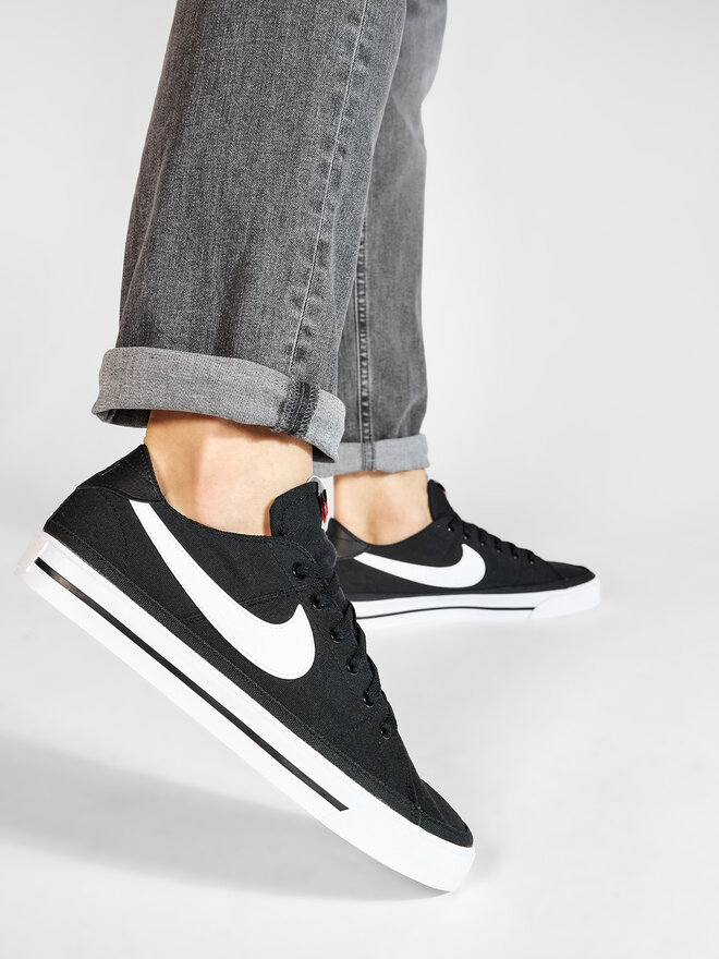 Zapatillas Nike Court Legacy Cnvs CW6539 002 Negro zapatos es