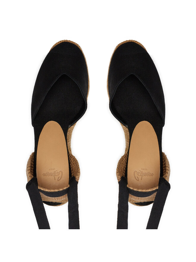 Castañer Espadrile Castañer Chiara T/8Ed/001 021458 Crna