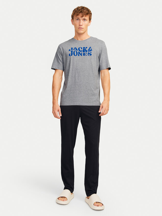 Jack&Jones Jack&Jones Pyjama Elton 12266998 Grau Standard Fit