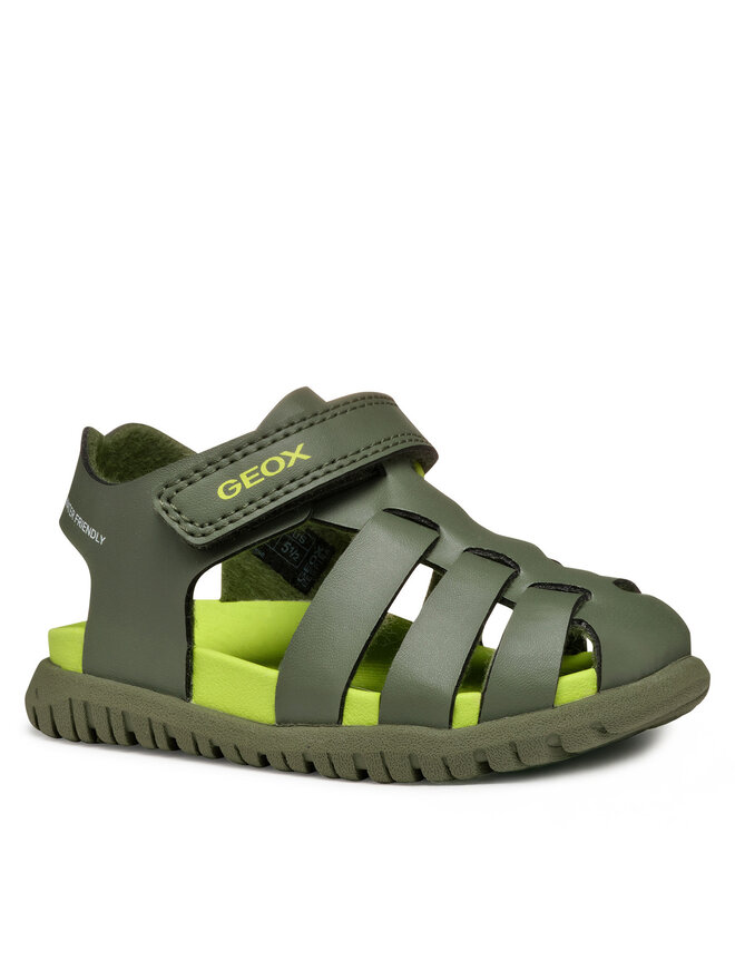 Geox Sandales Geox B Sandal Fusbetto B556AA 000BC C3016 Zaļš