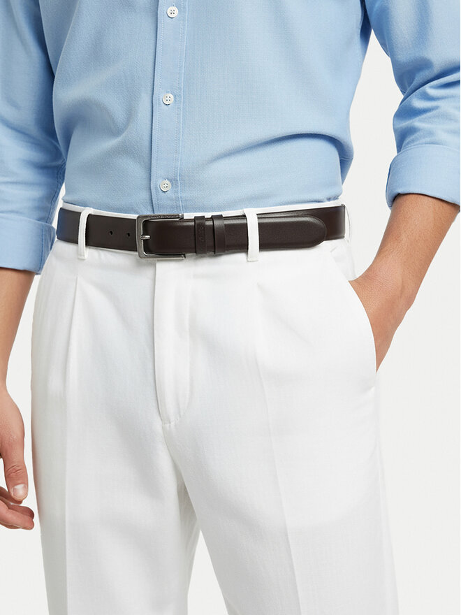 GINO ROSSI Ζώνη Gino Rossi C-EIJAH-ZZ24068 Καφέ