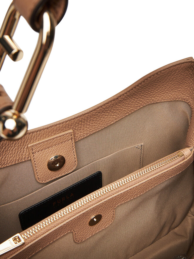 Furla Handtasche Furla Nuvola L Hobo WB01246 HSF000 CN 4489S 1007 Braun