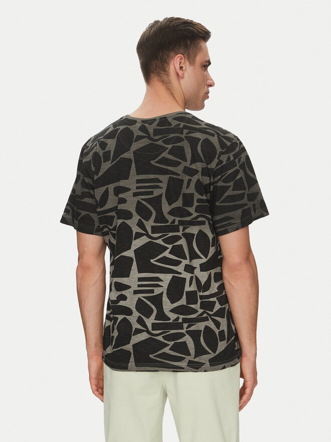 INDICODE INDICODE T-shirt Avarua 41-102 Crna Regular Fit