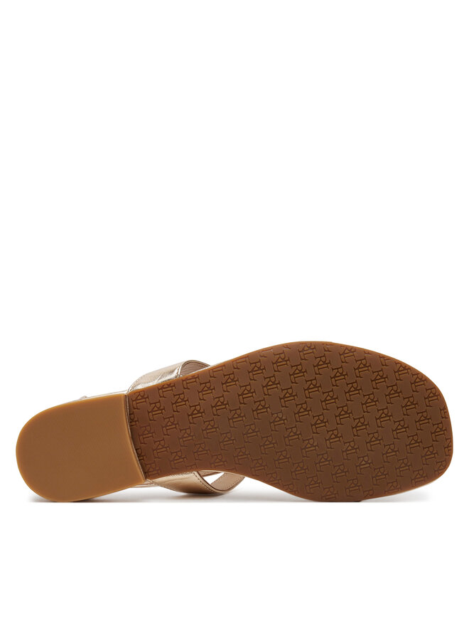 LAUREN RALPH LAUREN Sandały LAUREN RALPH LAUREN Everley 802970532001 Złoty