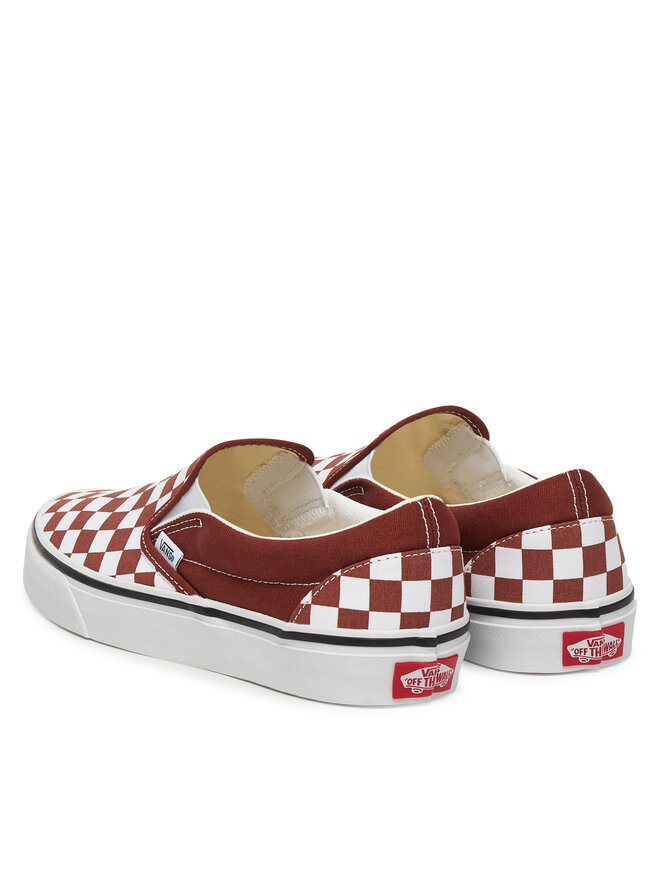 Vans Sneakers aus Stoff Vans Classic Slip-On VN000DAHFSB1 Dunkelrot