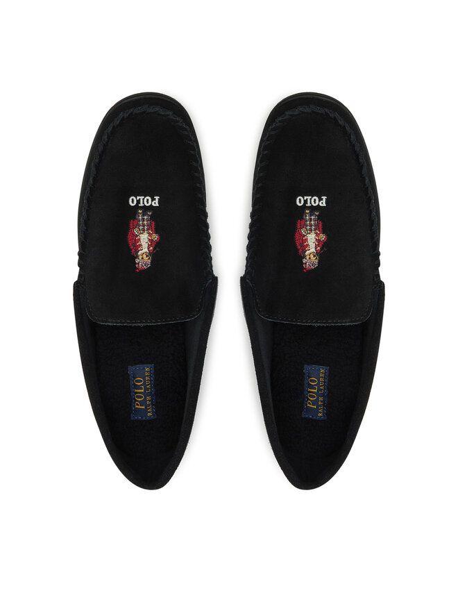 Polo Ralph Lauren Mokaszin Polo Ralph Lauren Brenan Polo Bear 843955398003 Fekete