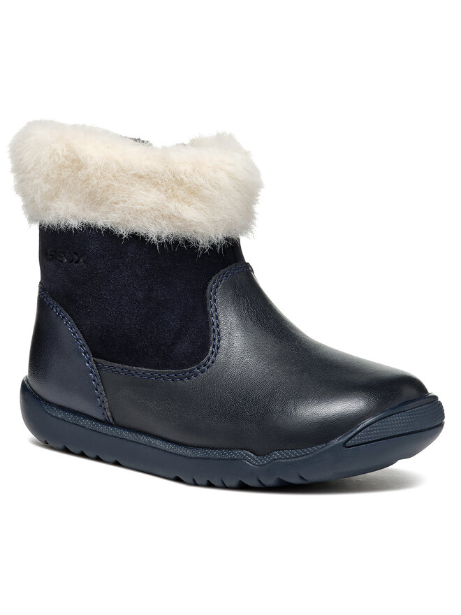 Geox Ботуши Geox B Macchia Girl B464PC 08522 C4002 Тъмносин