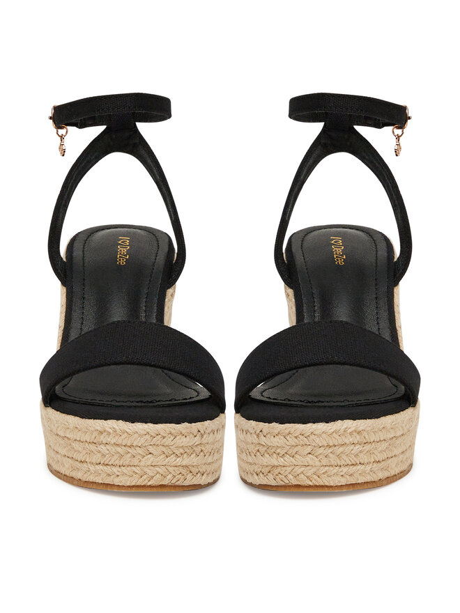 DeeZee Espadrilky DeeZee EA0315-2 Čierna