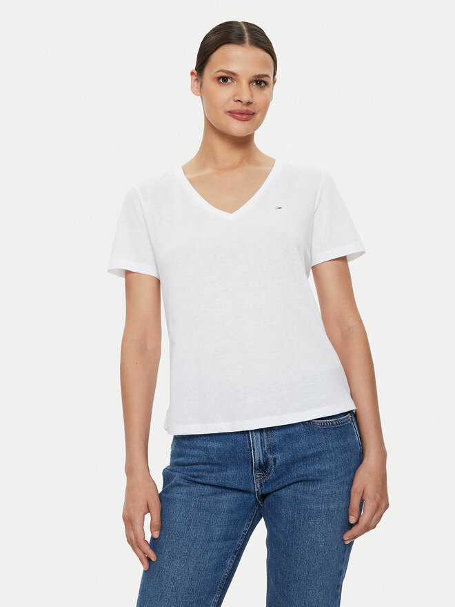 Tommy Jeans Tommy Jeans Σετ 2 T-Shirts DW0DW11458 Έγχρωμο Slim Fit